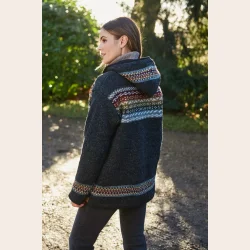 Httejakke med lynlslommer og foer