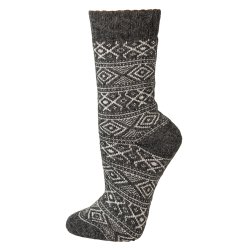 Uldsokker Norsk flag 80 % uld koks