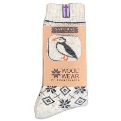 Uldsokker Frisk flag 80 % uld