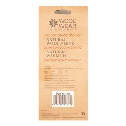 Uldsokker Hjerte-mnster 80% uld