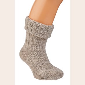 Baby Uldsokker 50% Uld Natur