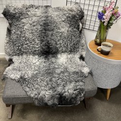 Gottlandsk Lammeskind gr�t kr�llet vaskbar - 8015