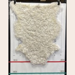 leicester Lammeskind lyst kr�llet vaskbar - 8410