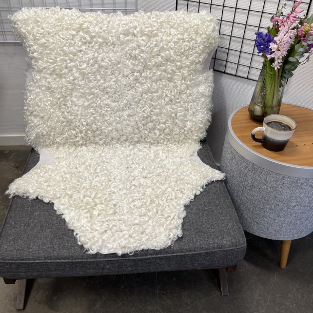 Leicester Lammeskind lyst kr�llet vaskbar - 8412