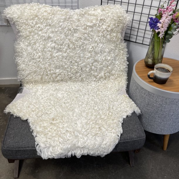 Leicester Lammeskind lyst kr�llet vaskbar - 8414