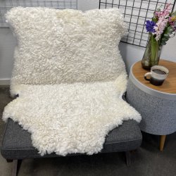 Leicester Lammeskind lyst kr�llet vaskbar - 8415