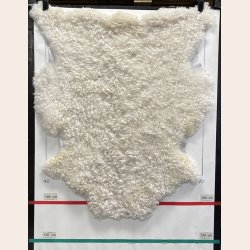 Leicester Lammeskind lyst kr�llet vaskbar - 8415