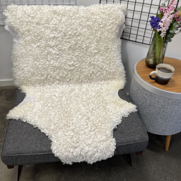 Leicester Lammeskind lyst kr�llet vaskbar - 8416