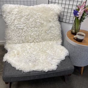 Leicester Lammeskind lyst kr�llet vaskbar - 8417