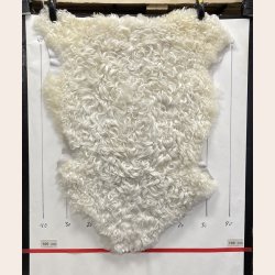 Leicester Lammeskind lyst kr�llet vaskbar - 8418