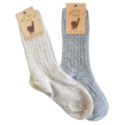 Alpakasokker 100 % uld
