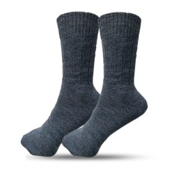 Uldsokker med Alpaka 88% uld Jeans &amp; Mrkebl str 35-50