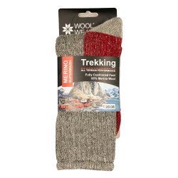 Trekkingsokker i 85 % merinould rd