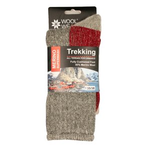 Trekkingsokker i 85 % merinould rd