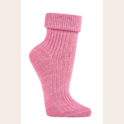 Farverige Alpakasokker i mindst 95 % uld Lyserd